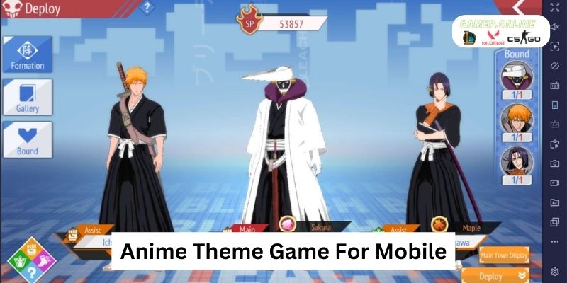 Anime Theme Game For Mobile