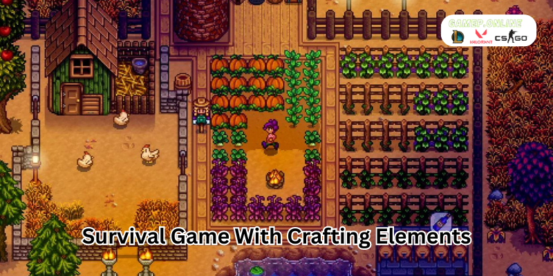 Survival Game With Crafting Elements