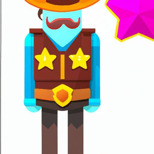 This sheriff skin is perfect for players who love a bold and eye-catching look.