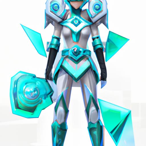 Diana embraces the future with her high-tech skin