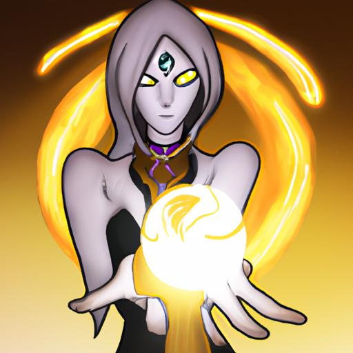 Eclipse LeBlanc showing off her dark power