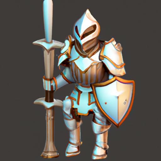 A formidable porcelain skin for the knight-like champion in League of Legends.