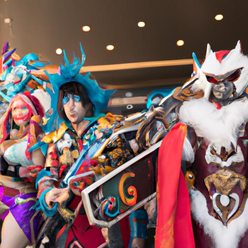Fans from around the world come together to celebrate their love for League of Legends and its iconic Worlds skins.