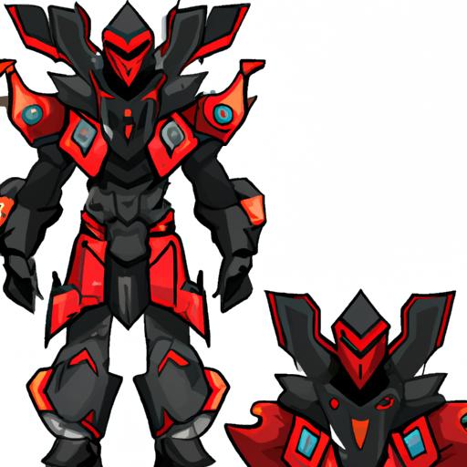 The Prime Marshal skin is a rare and exclusive skin that features an intimidating black and red color scheme