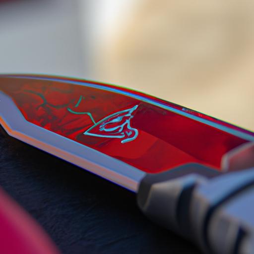 The 'Red Alert' skin is a fan-favorite among Valorant players, giving your character's knife a vibrant and deadly look.