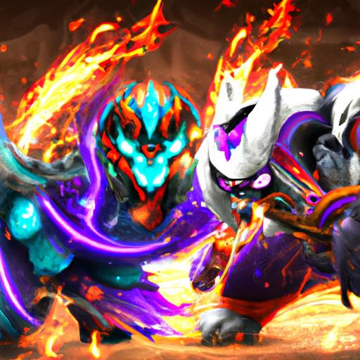 Shadowfire Kindred skin flames up the battlefield