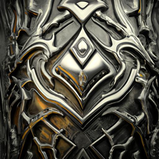 The Sovereign Vandal skin's elegant metallic silver and gold color scheme and intricate details make it a highly coveted and ranked Vandal skin in Valorant.