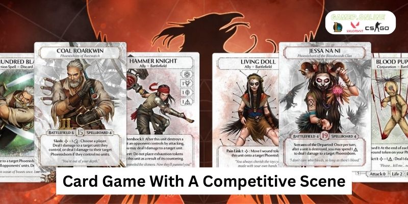 Card Game With A Competitive Scene