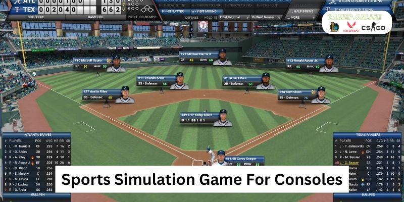 Sports Simulation Game For Consoles