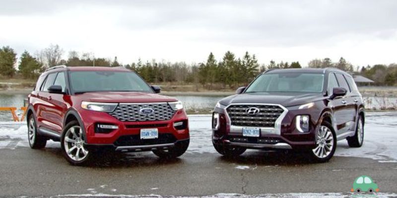 เปรียบเทียบ Hyundai Palisade และ Ford Explorer