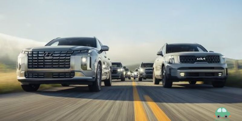 เทคโนโลยีและความสะดวกสบายของ Hyundai Palisade และ Ford Explorer